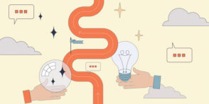 Business strategy and planning concept art